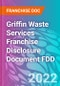 Griffin Waste Services Franchise Disclosure Document FDD - Product Thumbnail Image