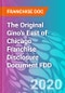 The Original Gino's East of Chicago Franchise Disclosure Document FDD - Product Thumbnail Image