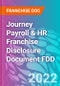 Journey Payroll & HR Franchise Disclosure Document FDD - Product Thumbnail Image