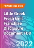 Little Greek Fresh Grill Franchise Disclosure Document FDD- Product Image