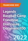 Legends Baseball Camp Franchise Disclosure Document FDD- Product Image