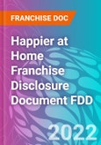 Happier at Home Franchise Disclosure Document FDD- Product Image