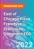 East of Chicago Pizza Franchise Disclosure Document FDD- Product Image