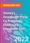 Stoney's Sourdough Pizza Co Franchise Disclosure Document FDD - Product Thumbnail Image