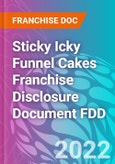 Sticky Icky Funnel Cakes Franchise Disclosure Document FDD- Product Image