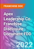 Apex Leadership Co. Franchise Disclosure Document FDD- Product Image