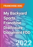 My Backyard Sports Franchise Disclosure Document FDD- Product Image