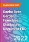 Dacha Beer Garden Franchise Disclosure Document FDD - Product Thumbnail Image