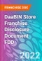 DaaBIN Store Franchise Disclosure Document FDD - Product Thumbnail Image