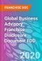 Global Business Advisory Franchise Disclosure Document FDD - Product Thumbnail Image