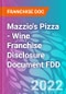 Mazzio's Pizza - Wine Franchise Disclosure Document FDD - Product Thumbnail Image