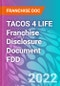 TACOS 4 LIFE Franchise Disclosure Document FDD - Product Thumbnail Image