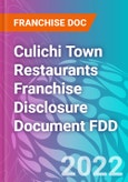 Culichi Town Restaurants Franchise Disclosure Document FDD- Product Image