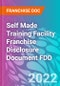 Self Made Training Facility Franchise Disclosure Document FDD - Product Thumbnail Image