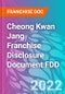 Cheong Kwan Jang Franchise Disclosure Document FDD - Product Thumbnail Image