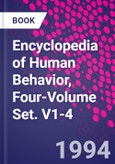 Encyclopedia of Human Behavior, Four-Volume Set. V1-4- Product Image