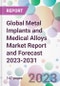 Global Metal Implants and Medical Alloys Market Report and Forecast 2023-2031 - Product Image