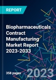 Biopharmaceuticals Contract Manufacturing Market Report 2023-2033- Product Image