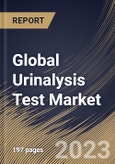 Global Urinalysis Test Market Size, Share & Industry Trends Analysis Report By Product (Consumables and Instruments), By Application (Disease Screening and Pregnancy & Fertility), By End User, By Regional Outlook and Forecast, 2023-2029- Product Image