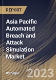 Asia Pacific Automated Breach and Attack Simulation Market Size, Share & Industry Trends Analysis Report By Offering (Platforms & Tools and Services), By Deployment Mode (On-premise and Cloud), By End User, By Application, By Country and Growth Forecast, 2023-2029- Product Image