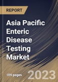 Asia Pacific Enteric Disease Testing Market Size, Share & Industry Trends Analysis Report By End User, By Disease Type, By Product Type (Reagents & Consumables and Equipment), By Technique, By Country and Growth Forecast, 2023-2029- Product Image