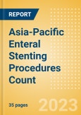Asia-Pacific Enteral Stenting Procedures Count by Segments and Forecast to 2030- Product Image