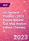 On Demand Product - 2023 Russia Natural Gas Map Analyst Edition (Terrain) - Product Image
