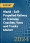 World - Self-Propelled Railway or Tramway Coaches, Vans and Trucks - Market Analysis, Forecast, Size, Trends and Insights - Product Image