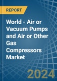 World - Air or Vacuum Pumps and Air or Other Gas Compressors - Market Analysis, Forecast, Size, Trends and Insights- Product Image