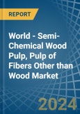 World - Semi-Chemical Wood Pulp, Pulp of Fibers Other than Wood - Market Analysis, Forecast, Size, Trends and Insights- Product Image