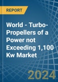 World - Turbo-Propellers of a Power not Exceeding 1,100 Kw - Market analysis, Forecast, Size, Trends and Insights- Product Image