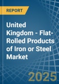 United Kingdom - Flat-Rolled Products of Iron or Steel (Not Further Worked than Cold-Rolled) - Market Analysis, Forecast, Size, Trends and Insights- Product Image