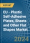 EU - Plastic Self-Adhesive Plates, Sheets and Other Flat Shapes - Market Analysis, Forecast, Size, Trends and Insights - Product Image