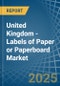 United Kingdom - Labels of Paper or Paperboard - Market Analysis, Forecast, Size, Trends and Insights - Product Thumbnail Image