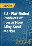 EU - Flat-Rolled Products of Iron or Non-Alloy Steel - Market Analysis, Forecast, Size, Trends and Insights- Product Image