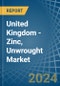 United Kingdom - Zinc, Unwrought (Not Alloyed) - Market Analysis, Forecast, Size, Trends and Insights - Product Thumbnail Image