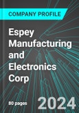 Espey Manufacturing and Electronics Corp (ESP:ASE): Analytics, Extensive Financial Metrics, and Benchmarks Against Averages and Top Companies Within its Industry- Product Image