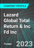 Lazard Global Total Return & Inc Fd Inc (LGI:NYS): Analytics, Extensive Financial Metrics, and Benchmarks Against Averages and Top Companies Within its Industry- Product Image
