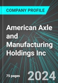 American Axle and Manufacturing Holdings Inc (AXL:NYS): Analytics, Extensive Financial Metrics, and Benchmarks Against Averages and Top Companies Within its Industry- Product Image
