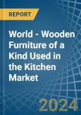 World - Wooden Furniture of a Kind Used in the Kitchen - Market analysis, Forecast, Size, Trends and insights- Product Image