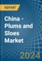 China - Plums and Sloes - Market Analysis, Forecast, Size, Trends and Insights - Product Image