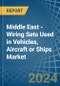 Middle East - Wiring Sets Used in Vehicles, Aircraft or Ships - Market Analysis, Forecast, Size, Trends and insights - Product Thumbnail Image