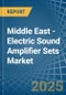 Middle East - Electric Sound Amplifier Sets - Market Analysis, Forecast, Size, Trends and Insights - Product Thumbnail Image