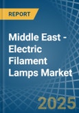 Middle East - Electric Filament Lamps - Market Analysis, Forecast, Size, Trends and Insights- Product Image