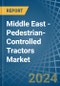 Middle East - Pedestrian-Controlled Tractors - Market Analysis, Forecast, Size, Trends and Insights - Product Thumbnail Image