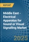 Middle East - Electrical Apparatus for Sound or Visual Signalling - Market Analysis, forecast, Size, Trends and Insights - Product Thumbnail Image