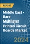 Middle East - Bare Multilayer Printed Circuit Boards - Market Analysis, Forecast, Size, Trends and Insights - Product Image