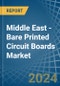 Middle East - Bare Printed Circuit Boards (Not Multilayer) - Market Analysis, Forecast, Size, Trends and Insights - Product Image
