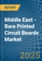 Middle East - Bare Printed Circuit Boards (Not Multilayer) - Market Analysis, Forecast, Size, Trends and Insights - Product Thumbnail Image