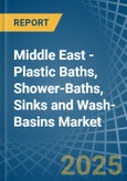 Middle East - Plastic Baths, Shower-Baths, Sinks and Wash-Basins - Market Analysis, Forecast, Size, Trends and Insights- Product Image